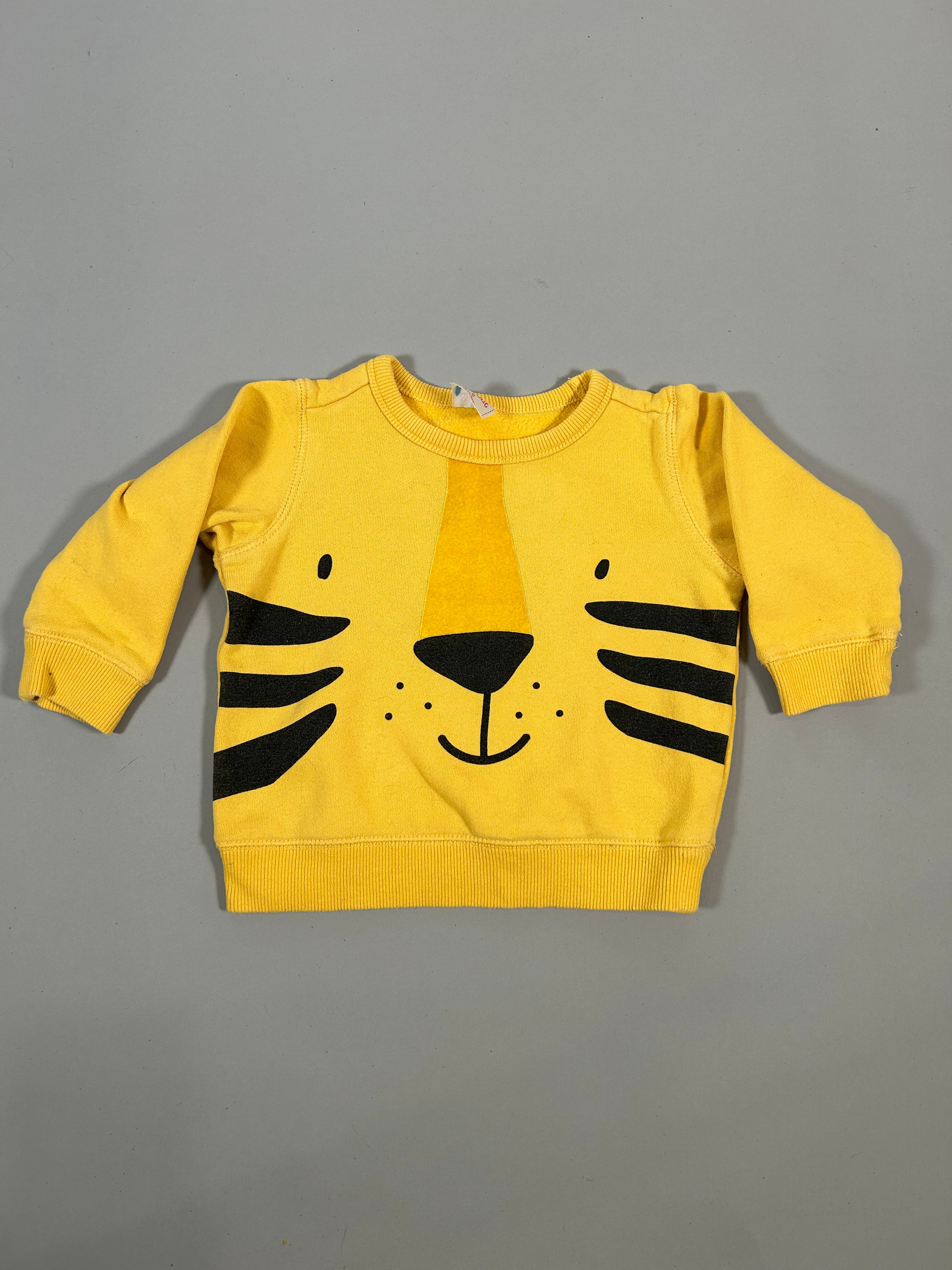 Sprout | Yellow Lion Jumper | Size 0
